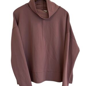 Liz Claiborne mauve long sleeve top women XL